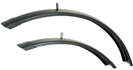 Pletscher Unisex – Erwachsene Schutzbleche Alu Fender Sport, schwarz, 1size