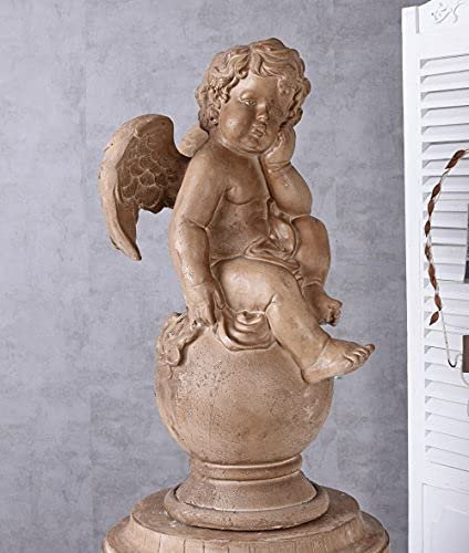 Figurine décorative Ange figurine de jardin ange de jardin sculpture funéraire ANGE TOMBAL barokengel Palazzo en exclusivité