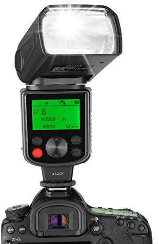 Neewer NW625 GN54 Speedlite Flash for Canon Nikon Panasonic Olympus Pentax Fujifilm DSLRs and Mirrorless Cameras and Sony with Mi Hot Shoe like a9 a7 a7II a7III a7R III a7RII a7SII a6000 a6300 a6500