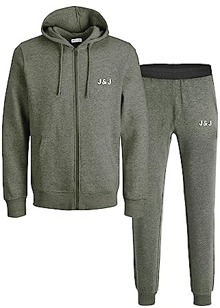 JACK & JONES Jaclounge set för män, Grön (rosin), XL