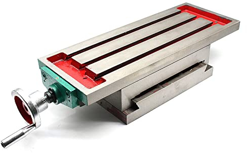 GramStudio Fraiseuse, table de travail, 52 x 28 x 10 cm, table croisée, table de perçage, table de coordonnées, support croisé pour tables de perçage, fraiseuses