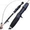 Angelrute 1,8-2,4 m Teleskop-Angelruten Ultraleichtes Gewicht Spinning Casting Carbon Pole Angelzubehör (Size : 2.1M-Casting Rod)