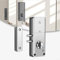 Cerradura invisible para puertas de madera, para control de aplicación para Tuya, múltiples métodos de desbloqueo (para para Tuya Lock plateado)