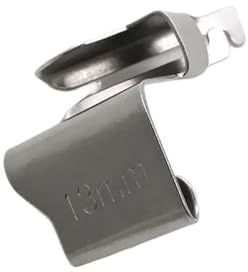 1/3 st hållbar industriell overlock symaskin regel sömguide hemmer guide anti-rynk tillbehör verktyg(747 model)