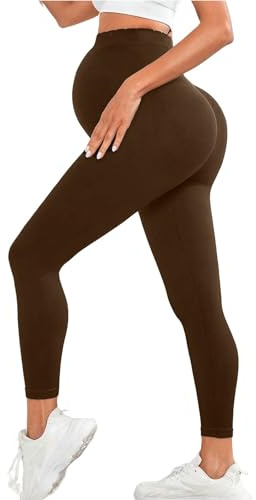 Leggins Premaman Donna Abbigliamento Premaman Pantaloni Vita Alta Indistruttibili Leggings Cotone Invernali Pantalone Elegante Tuta Nero Vestiti Estivi Gravidanza Pelle Invernale Felpati Slip Xl