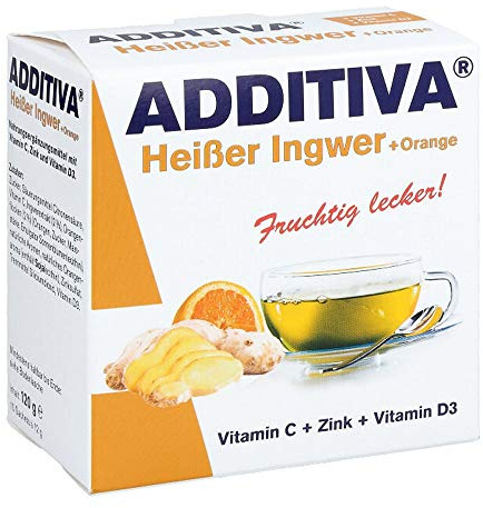 Additiva Heißer Ingwer+Orange Pulver