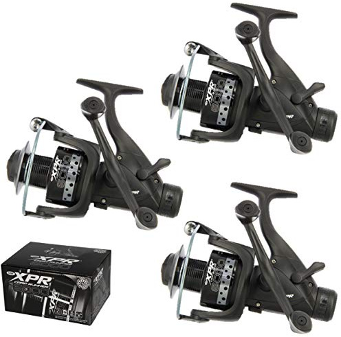 3x NEW NGT XPR 6000 10BB Carp Coarse Fishing Bait Runner Reel Deluxe Twin Handle