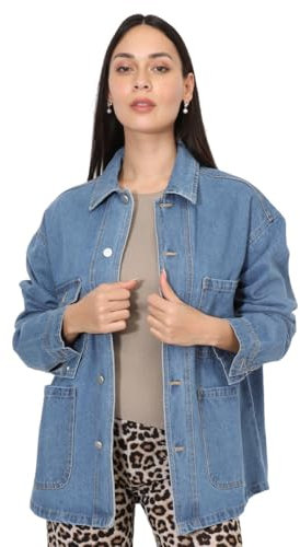 La Modeuse Surchemise oversize en denim