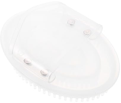 SOIMISS Multifunktionale Massagebürste aus Tpu mit Komfortablem Griff zur Verbesserung des Hautbildes und Ganzkörpermassage für Gesichtsmassage und Rückenschrubber