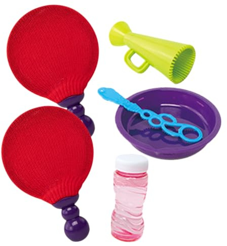 Gatuida Raquette à Bulles Portable pour Garçon Fille Jouet à Bulles Cadeau Invité pour Fête Anniversaire