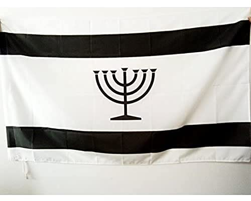 AZ FLAG - Flagge Jiddisch - 150x90 cm - Jüdisch-Deutsch Fahne 90 x 150 Cm Scheide Für Mast - Flaggen