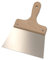 DEWEPRO® Breitspachtel - Flächenspachtel - Malerspachtel mit stabilem Holzgriff und Edelstahlblatt - Breite: 180mm - Fugenspachtel