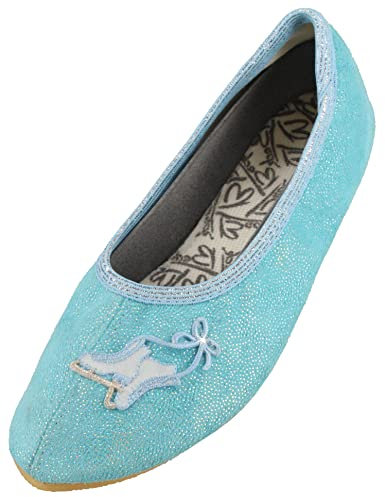 Beck Mädchen Ice Dance Gymnastikschuhe, Blau, 31 EU