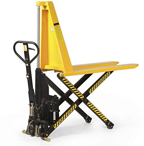 Elektrischer Scherenhubwagen 1000 kg, 820 mm Hubhöhe, 1.150 mm Hubwagen Hubtischwagen Stapler