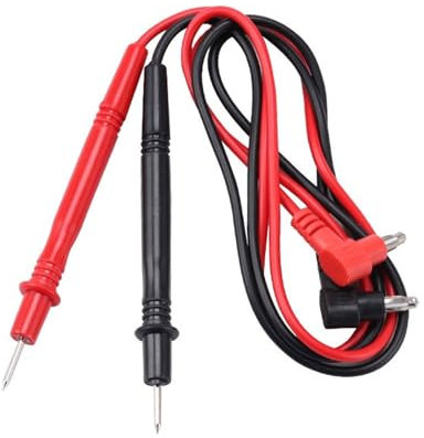 YIBOZI Multímetro digital de 1000 V, 20 A, 10 A, cables de prueba de muestra, punta de aguja, multímetro, probador, sondas, cable, multímetro, bolígrafo de prueba