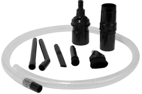 Joselin Kit de nettoyage universel pour sèche-linge, tuyau d'aspirateur, brosse à poussière, kit de nettoyage