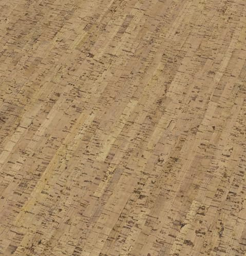 Tepcor® Klebekork Classic | Korkboden Kork zum Kleben - (Pictor) 4 mm - vorversiegelt und vorgeleimt