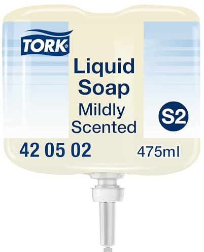 Tork Mild Duftende Hand Mini Flüssigseife S2, frischer Duft, 1 × 475 ml, 420502