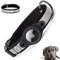 flixpet® - AirTag Hundehalsband (reflektierend, gepolstert & verstellbar) AirTag Halsband Hund mit Sicherheitsverschluss Hundehalsband für AirTag aus Nylon inklusive Schutzfolienset (schwarz) (M)