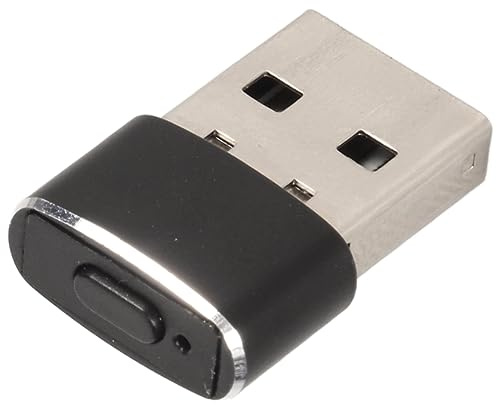 Mouse Jiggler, Oupptäckbar USB-musflyttare i Metall med Strömbrytarknapp, Automatisk Mini Mouse Shaker med 2 Jiggle-lägen, Mussimulator, Driver-fri, Plug & Play, Håll Datorn