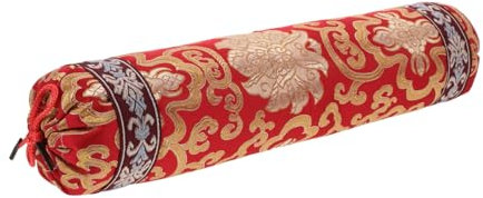 Vaguelly Chinesisches Nackenkissen Aus Buchweizen Traditionelle Chinesische Deko-überwurfdecke Klassisches Chinesisches Kissen Für Holzmöbel