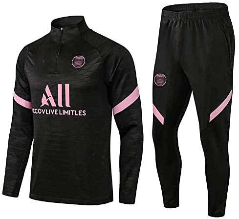 Paris Jersey Tracksuit Long Sleeve Jacket Spring and Autumn Jacket Football Uniform Men Women