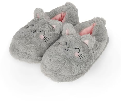Legami - Chaussons Cosy Slippers, Semelle en Caoutchouc, Lavables en Machine