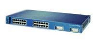 Cisco 24 * 10 – 100 and 2 GBIC Ports STD – (8000 Eintragungen, Netzwerk-Switch 10/100/1000 (Two uplik Ports), CMS, 5 – 45 °C, 10 – 90%, 2,3 kg)
