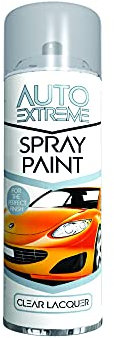 Classic Signature - 3 x Auto Extreme Clear Lacquer Spray Paint 250ml Professional Quality, Perfect Finish for Cars, Bikes,Vans, Metal, Wood