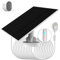 6W Solarpanel, kompatibel mit Arlo Pro 5S 2K, Pro 4, Pro 3, Flutlicht, Ultra 2, Ultra und Go 2 Kameras, wetterbeständig, einfache Installation, IP66 wasserdicht, 4m Ladekabel
