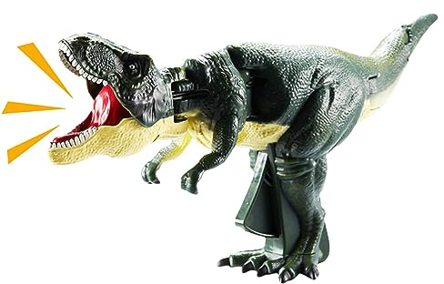 Dinosaurio Zazaza, Activa Los Dinosaurio Trigger The T- Rex | Juguetes Masticadores Dinosaurios | Juguete Dino Grabber | Divertido Robot Mano Pincher Dino Snapper Juego Novedad Descompresión Juguete