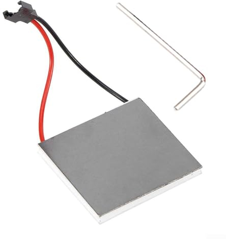 Feuille de générateur de ventilateur de cheminée, générateur thermoélectrique, plaque de générateur de moteur, brûleur de poêle, accessoires de ventilateur de cheminée 40 x 40 mm