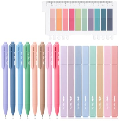 Mr. Pen- Aesthetic Highlighters and Gel Pens, 16 Pack