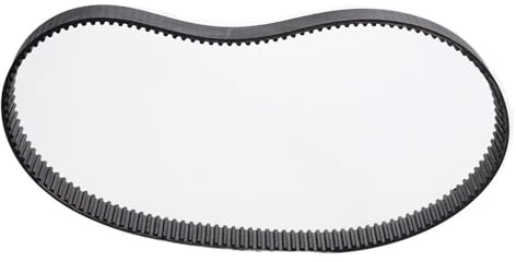 2/5 Uds HTD 3M correa dentada 324/327/330/333/336/339/342/345mm 6/9/10/15/18mm ancho correa dentada de bucle cerrado paso de correa síncrona 3mm(333mm,2pcs 9mm)