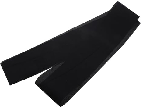 ibasenice Schlichte Satin Schärpe aus Schwarzem Material Einfach zu Dekorieren und Vielseitig Verwendbar für Selbstgemacht Schärpen bei Hochzeit Abschlussball oder Junggesellenabschied
