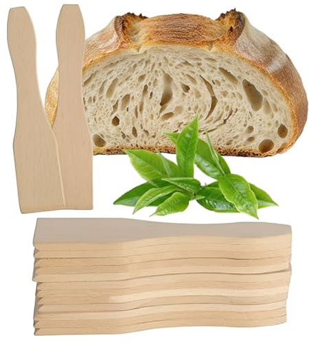 THQAE 12 pcs espatula cocina, espátula-cocina, utensilios de cocina, madera de bambú, conjunto de cocina de madera, espátula de madera