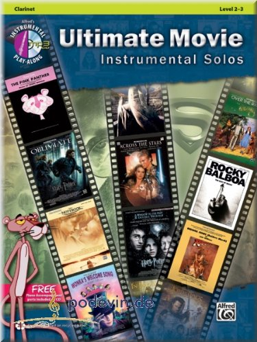 Ultimate Movie Instrumental Solos Clarinet - Klarinette Noten [Musiknoten]