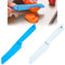 2 Cuchillos para Niños,Juego Cuchillos Cocina de Aprendizaje para Niños,Juego de Cuchillos de Plástico, para lechuga ensalada pastel pan verduras