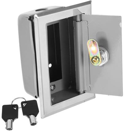 DIYEAH Modern Design Hidden Lock Box Shutter Door Closure Lock Roller Door Box Control