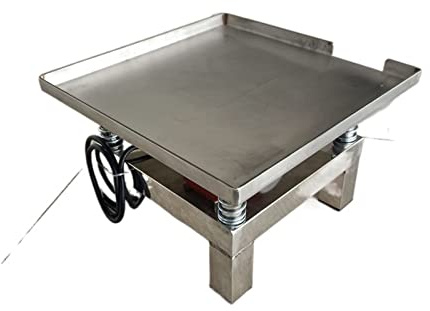 Mesa de vibración hormigón pequeña 35CM x, banco prueba, bloque, plataforma, acero inoxidable, 3000rpm Para uso doméstico