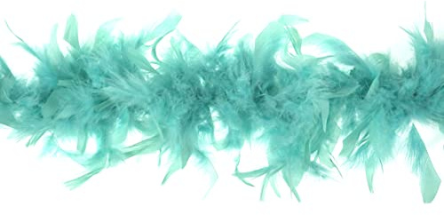Marabou Boa: 1.8m x Approx. 12cm: Turquoise