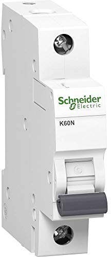 Schneider A9K02132 Disjoncteur électrique K60N 1P, 32A, C Charakteristik, 6kA, Blanc