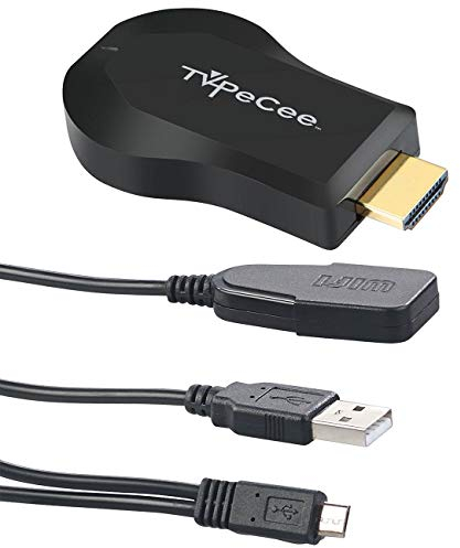 TVPeCee Adaptateurs USB WiFi - la télé Coller: Clé HDMI WLAN pour Miracast, Miroir Diffusion, Chromecast et DLNA (Diffusion Coller, HDMI dongle, l'internet récepteurs)