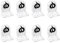 QUARKZMAN 2A T8 LED Tube Douille x 8PCS Non Shunté Simple Tête Fluorescent Lampe Support G13 Base Lumière Douille pour LED Fluorescent Tube Rechanges, [Blanc]