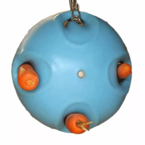 QYMLSH Leckerli-Ball für Pferde, Hängendes Futterspielzeug Aus Kunststoff Lindert Stress Und Verbessert Die Beweglichkeit des Pferdes Spielzeug-Trainingsball