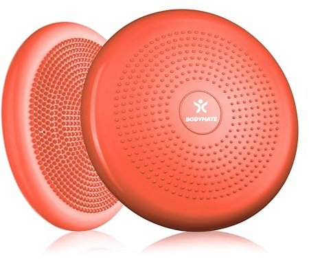 BODYMATE 34cm Balance Cushion. Inflatable Stability Disc Balance Board.