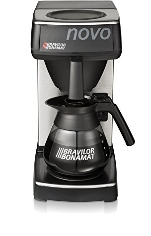Bravilor Bonamat F454 Novo Kaffeemaschine, 1,5 l, Schwarz, 430(H) x 205(W) x 340(D)mm