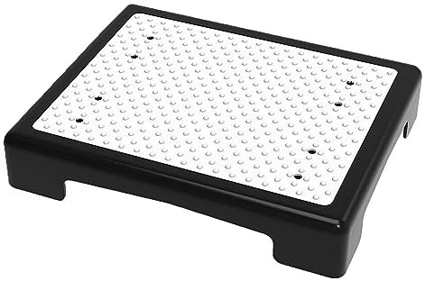 Antideslizante Medio Peldaño Plataforma Movilidad Peldaño para Puerta Exterior Medio Peldaño Cama Taburete para Ducha Bañera Coche Exterior