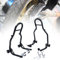 YARDIN Cavalletto di montaggio per moto, anteriore e posteriore, per moto, 2 pezzi