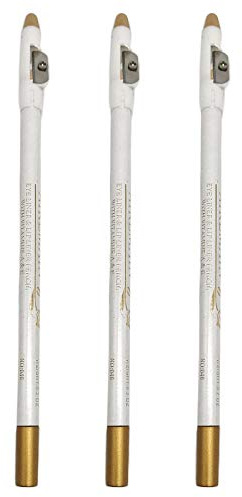 3 lápices mágicos Hairline Barber para hacer afeitadora de arcos, color blanco